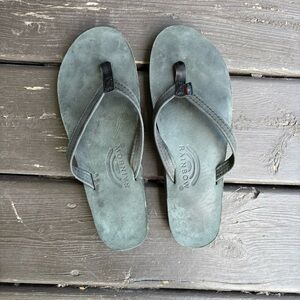 Rainbow Sandals, women’s size L (7.5-8.5), black